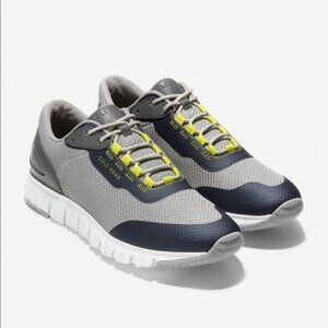 COLE HAAN Men's Grey Grandsport Flex Sneakers - Size 11M